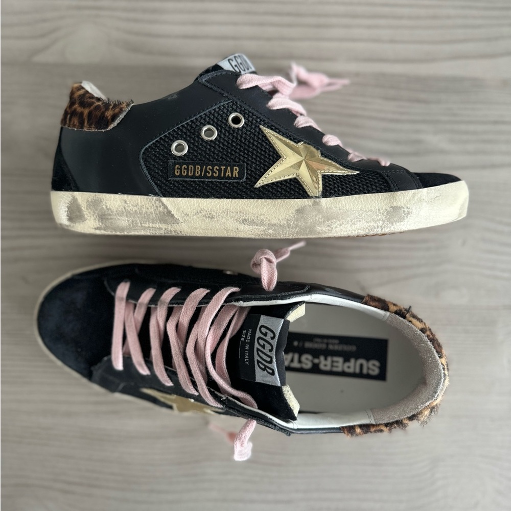 Golden Goose Super Star Low Top Sneakers